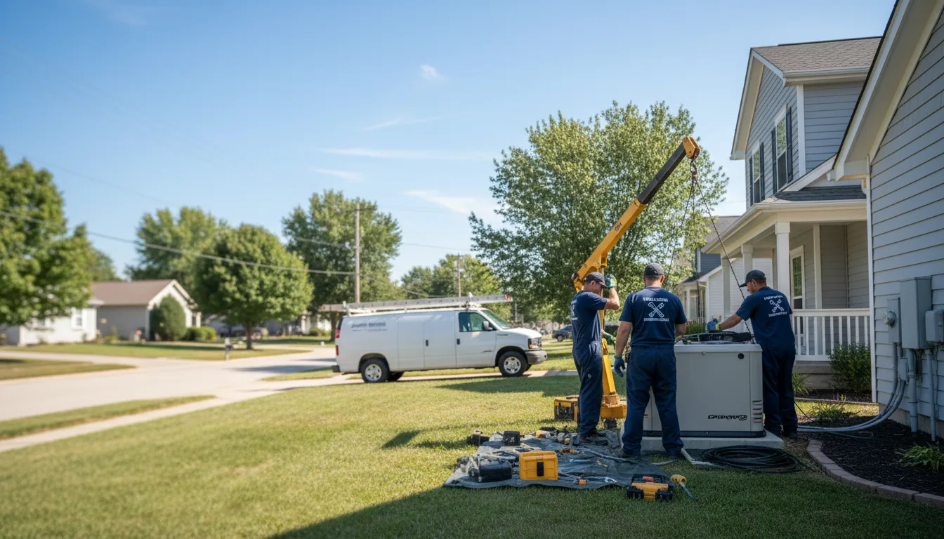 Generator Installation in New Canton, IL near me